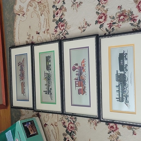 Robert Kern Locomotive Foil prints